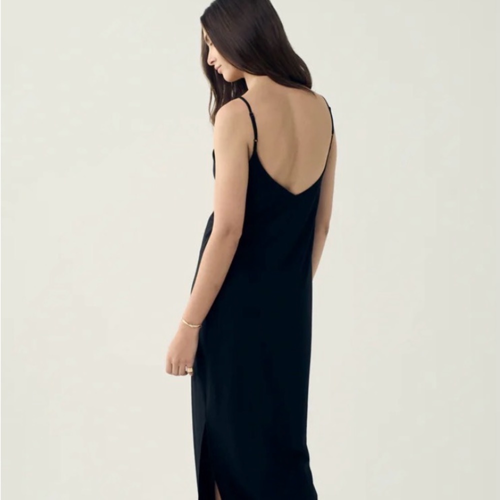Merino wool slip dress - Picture 2 of 7